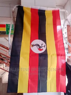 Uganda Flags Original Materials Big Size
