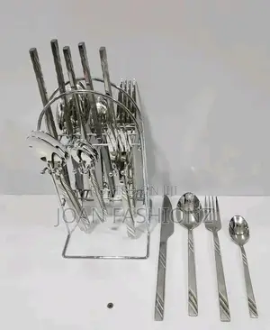 Stainless Cultery 24 PCS-Silver