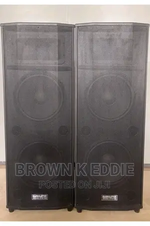 12" Globalstar Heavy Duty Rechargeable Speakers