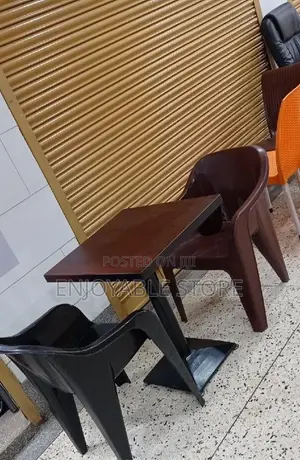 Plastic Table and Chairs