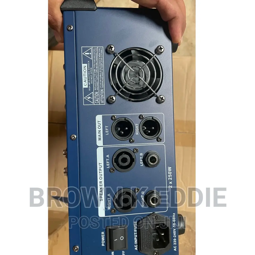 4channel Amplified Mixer
