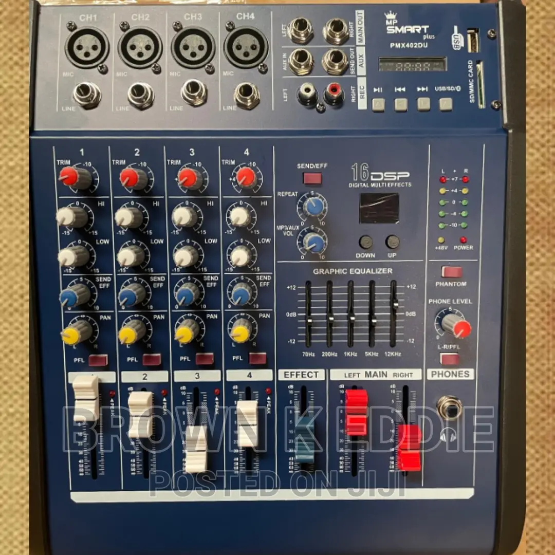 4channel Amplified Mixer