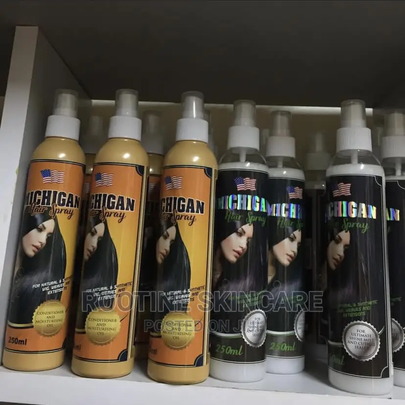 Michigan Wig Conditioning Hair Shine Sprays