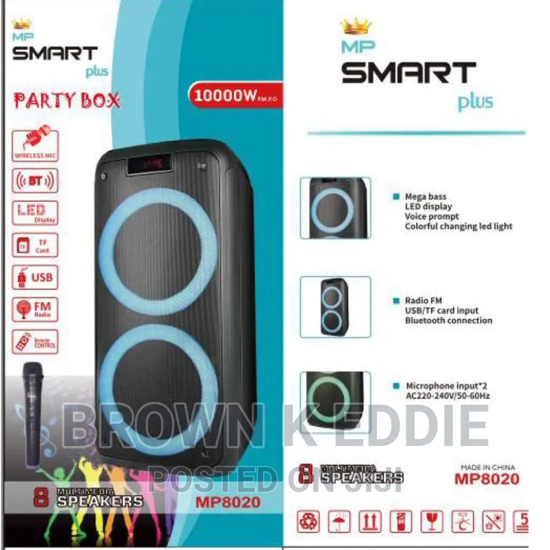 ROCK PARTY Box Dual 8"Speaker