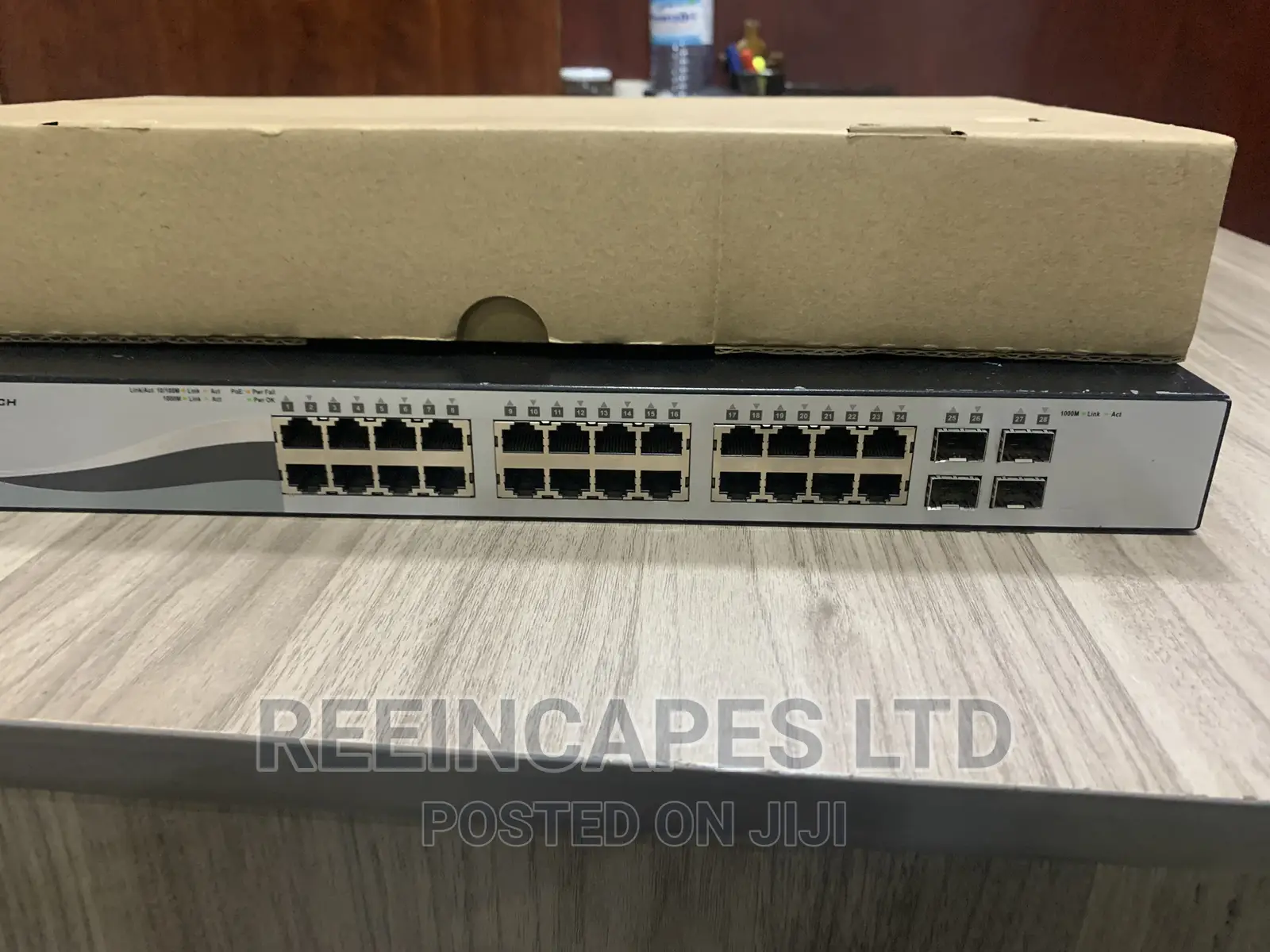 D-Link Web Smart Poe Switch 24 Port