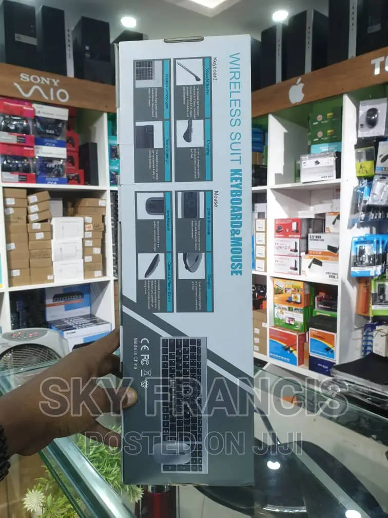 Wireless Suit Keyboard and Mouse