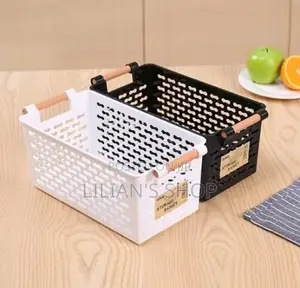 Kitchen Plastic Storage Basket