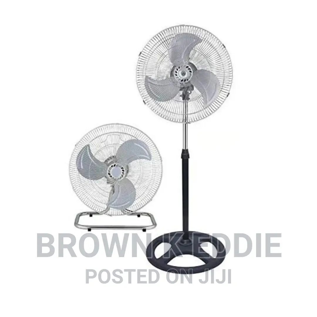 ADH Stand Table Fan – Black,Silver