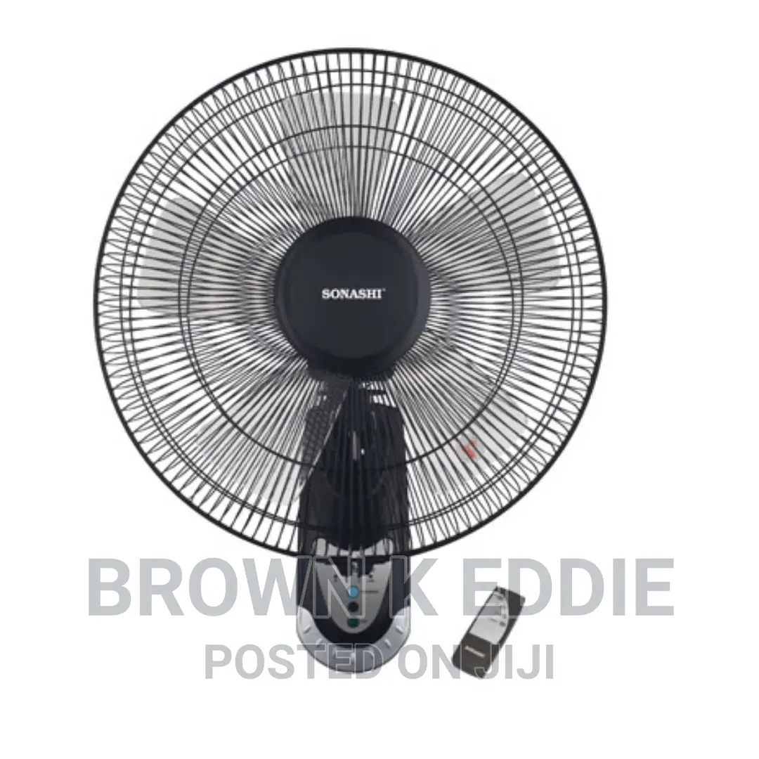 Sonashi Wall Fan With Remote Control | SF-8007WR