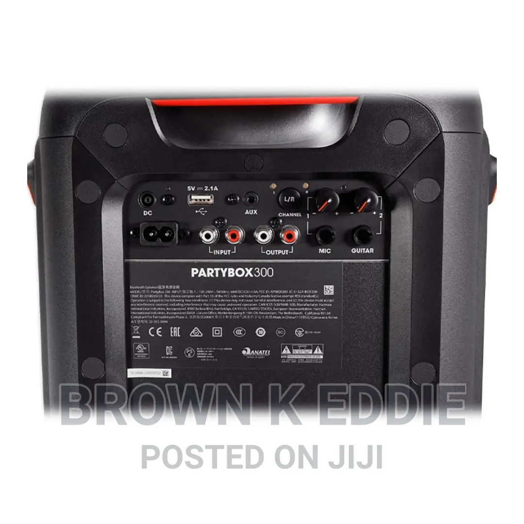 JBL Partybox 300 Portable Bluetooth Party Speaker