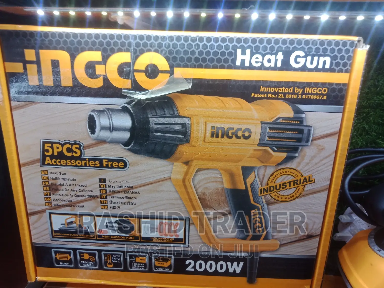 Ingco Heat Gun Industrial Hot Air Gun
