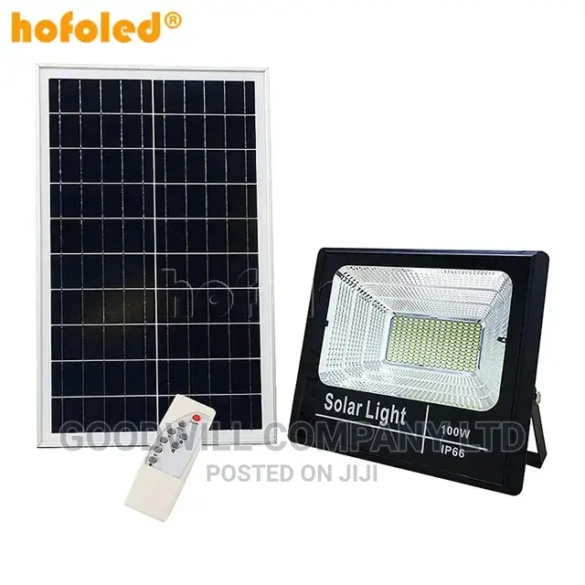 100w Solar Flood Light Class a Super Night Light