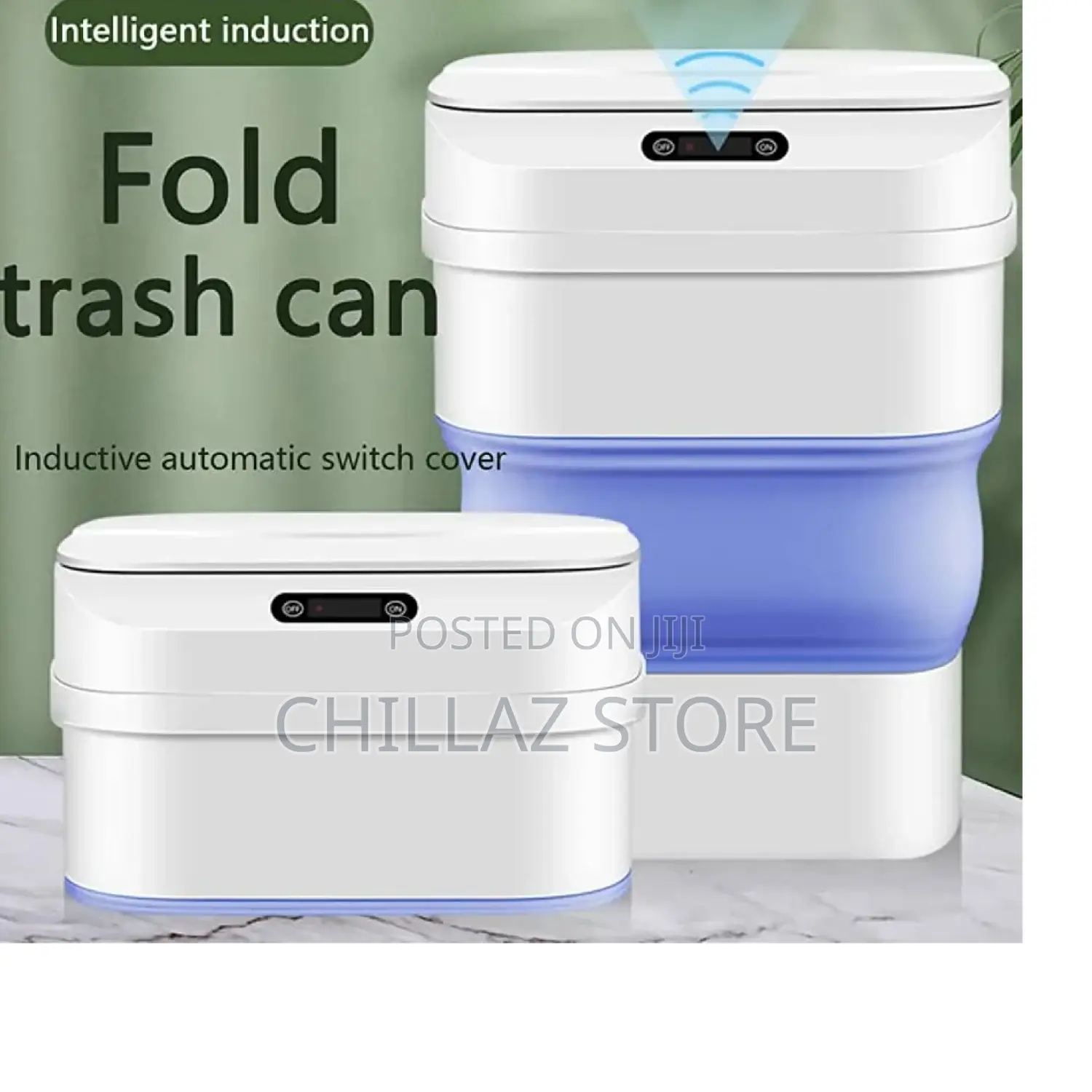 Automatic Foldable Trash Can.