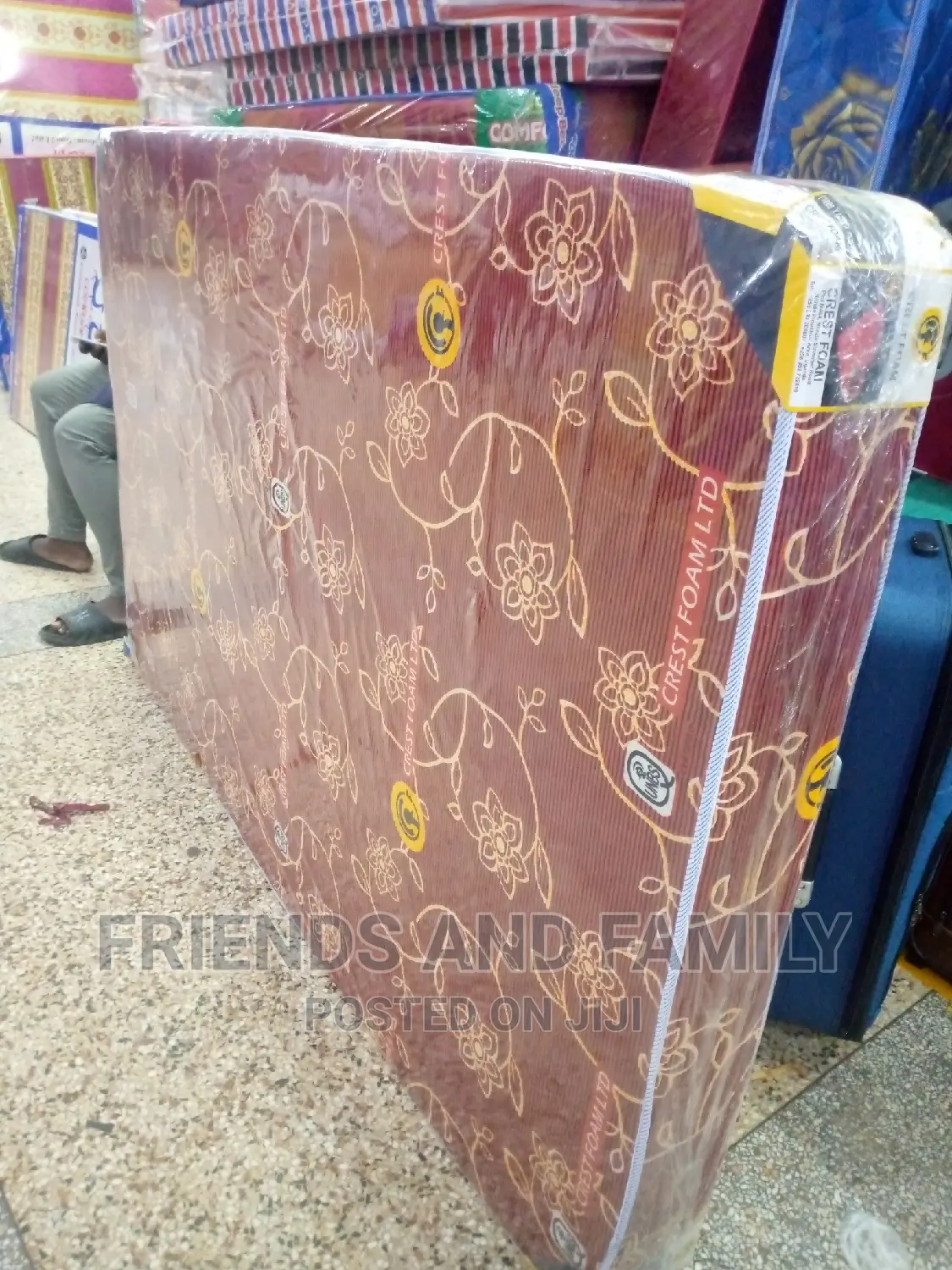 Crestfoam Mattress 6*4*6.Inches