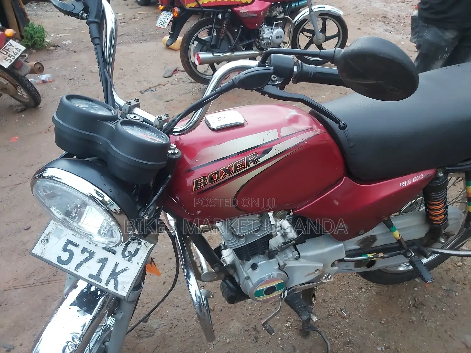 Bajaj Boxer 2018 Red