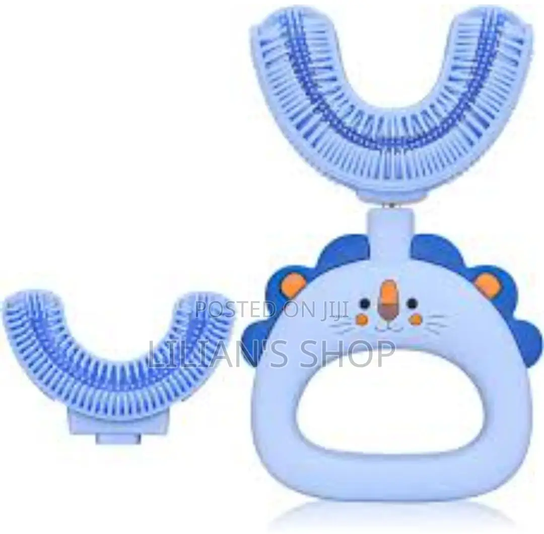 Manual U Shaped Children Toothbrush