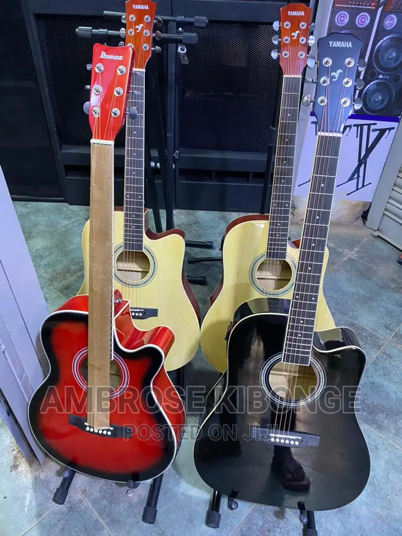 Top Quality 41inch Amplified Acoustic Guitars Option Colors.