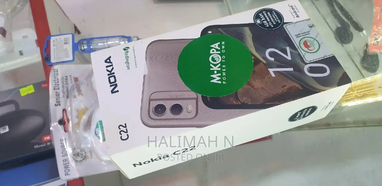 New Nokia C22 64 GB Black