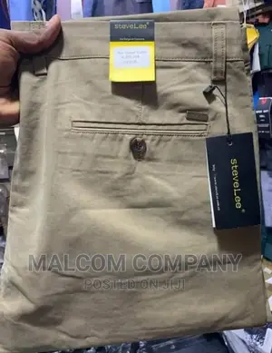 Hard Kaki Men Trousers
