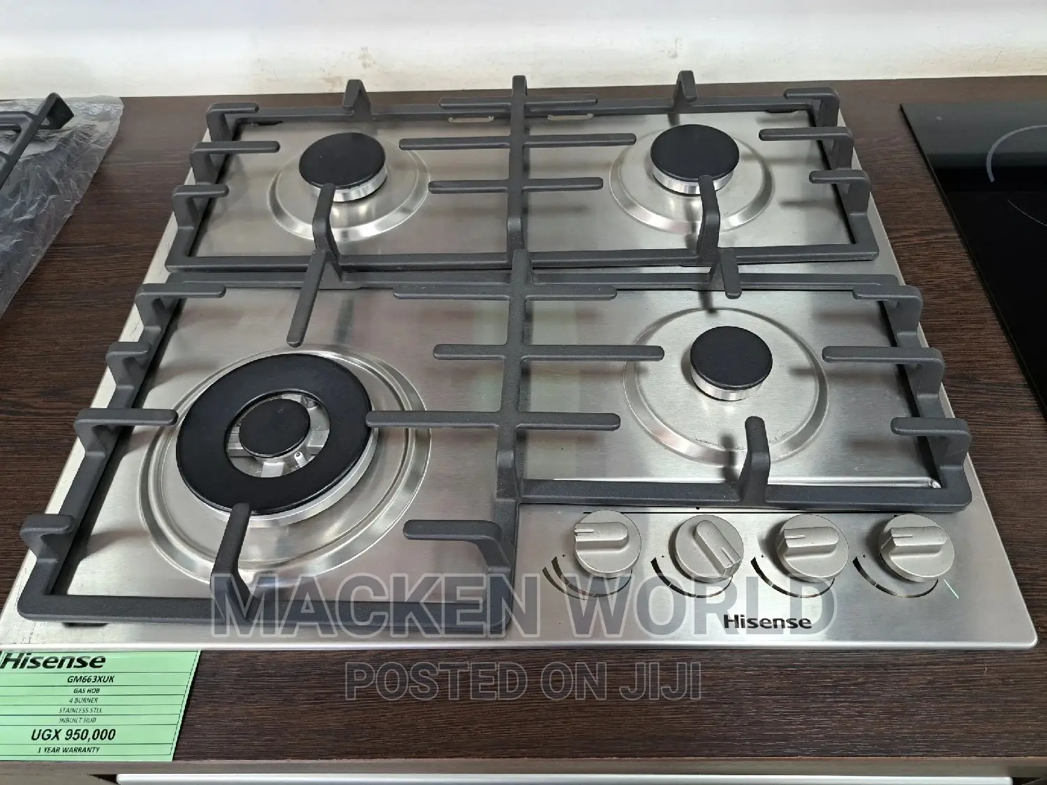 Hisense Gas Hob 60by60cm New