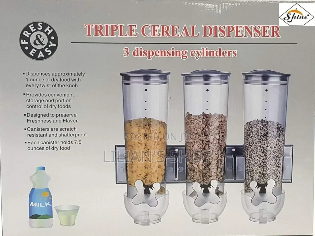 Tripple Cereal Despenser