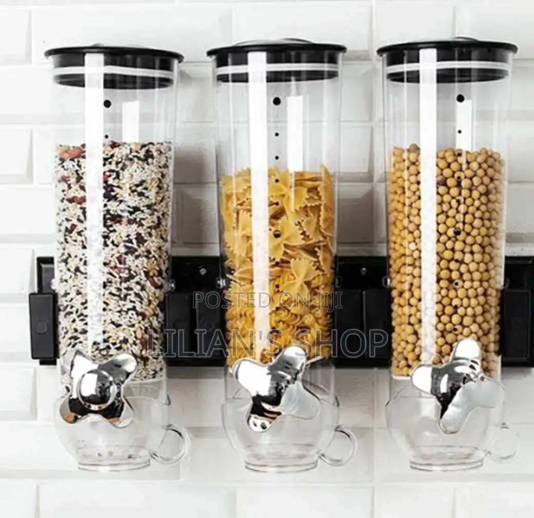 3pcs Cereal Dispenser Cylinders