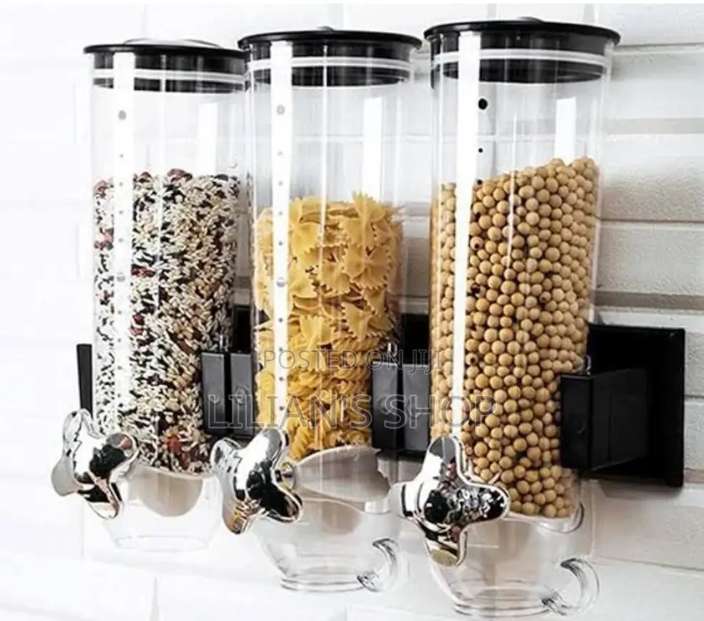 3pcs Cereal Dispenser Cylinders