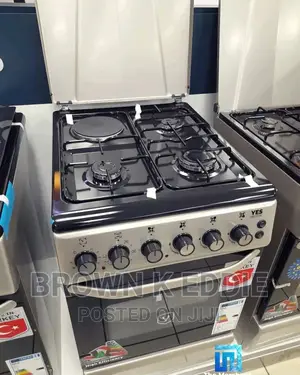 YES 50x60 Cooker 3gas Stoves 1electric Plate