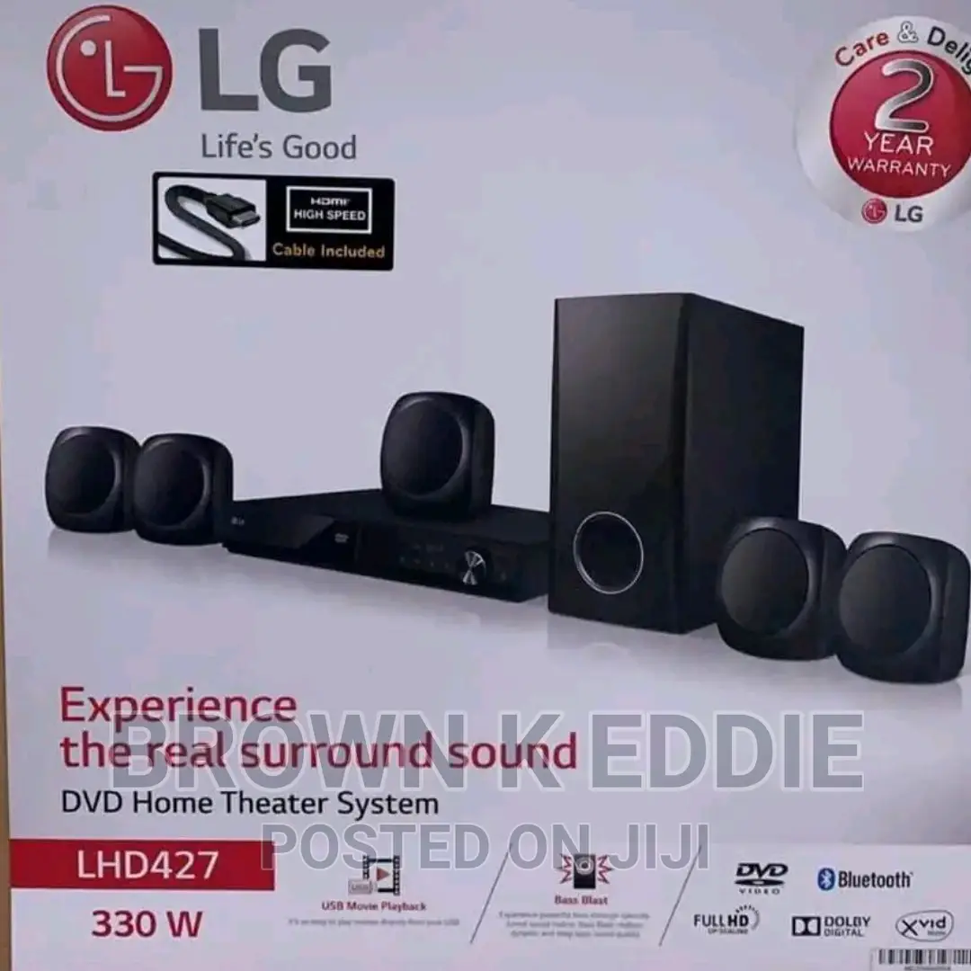 LG Hometheater System. Lhd427 300W.