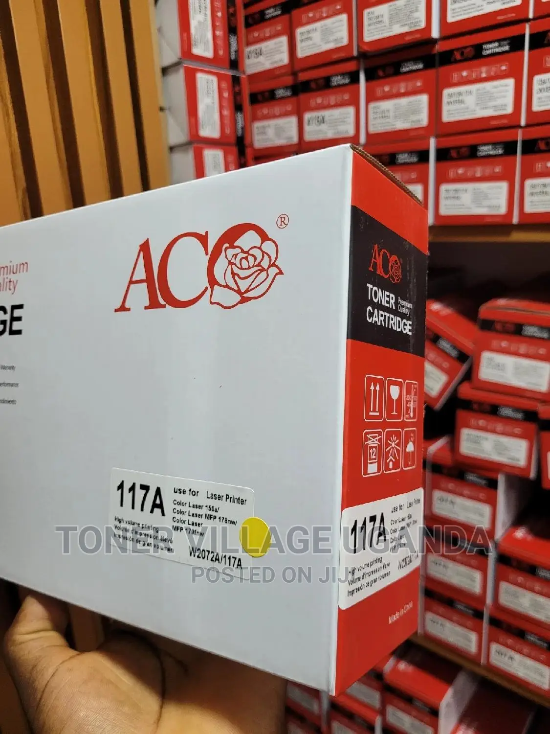Hp 117A Yellow Toner Cartridge for Use in Hp M150nw 150a Etc