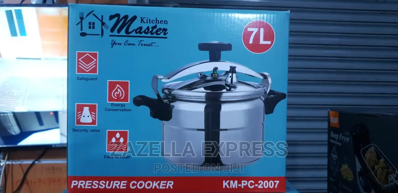 Kitchen Master 7 – Litres Aluminium Pressure Cooker
