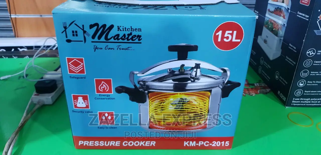 Kitchen Master 15 – Litres Aluminium Pressure Cooker