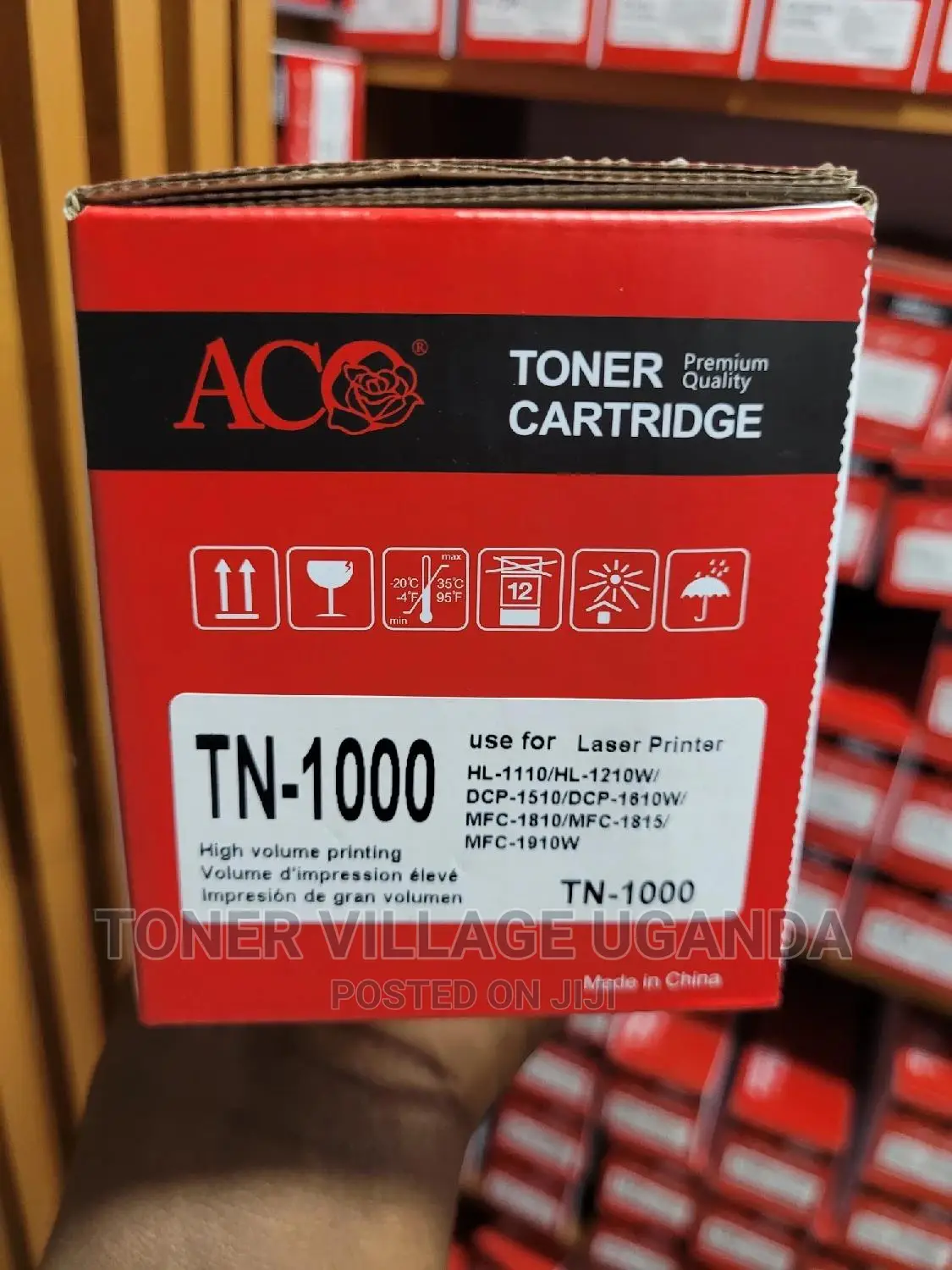 TN 1000 Brother Toner for Use in Hl 1110 DCP 1510 MFC 1810