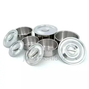 5 Piecesof Saucepan Lids-Silver