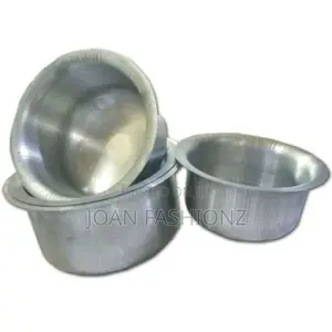 4 S of Piece Saucepans With Stainless Body-Silver