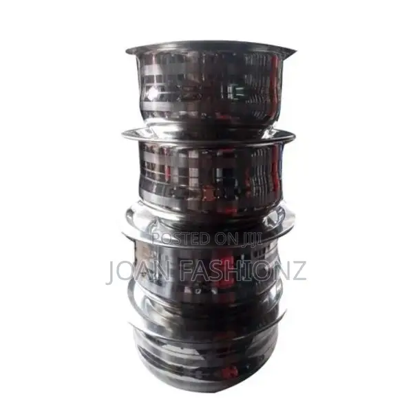 Stainless Steel Saucepans -Silver