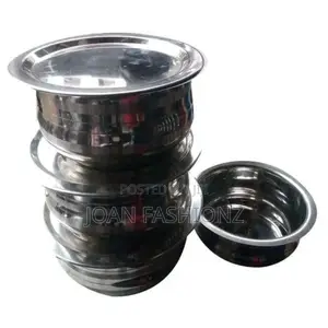 Stainless Steel Saucepans -Silver