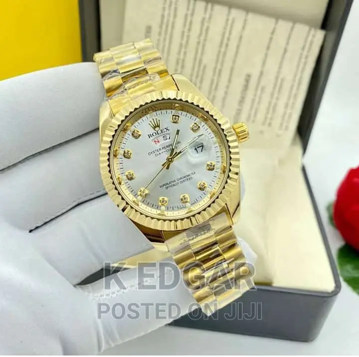 Golden Rolex Watch