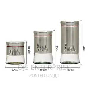 Steel Glass Sugar Bowl