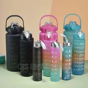 3 Pc Water Bottle Set