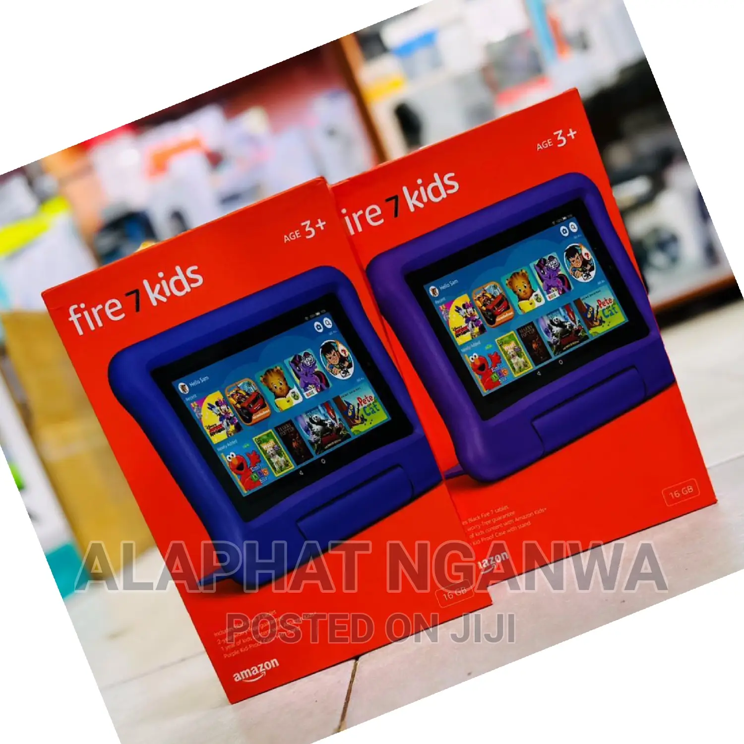 New Amazon Fire 7 Kids Edition 2022 16 GB Black
