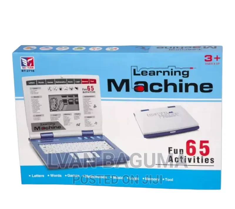 Learning Machine Laptop Toy for Kids - 65 Fun Activities.
