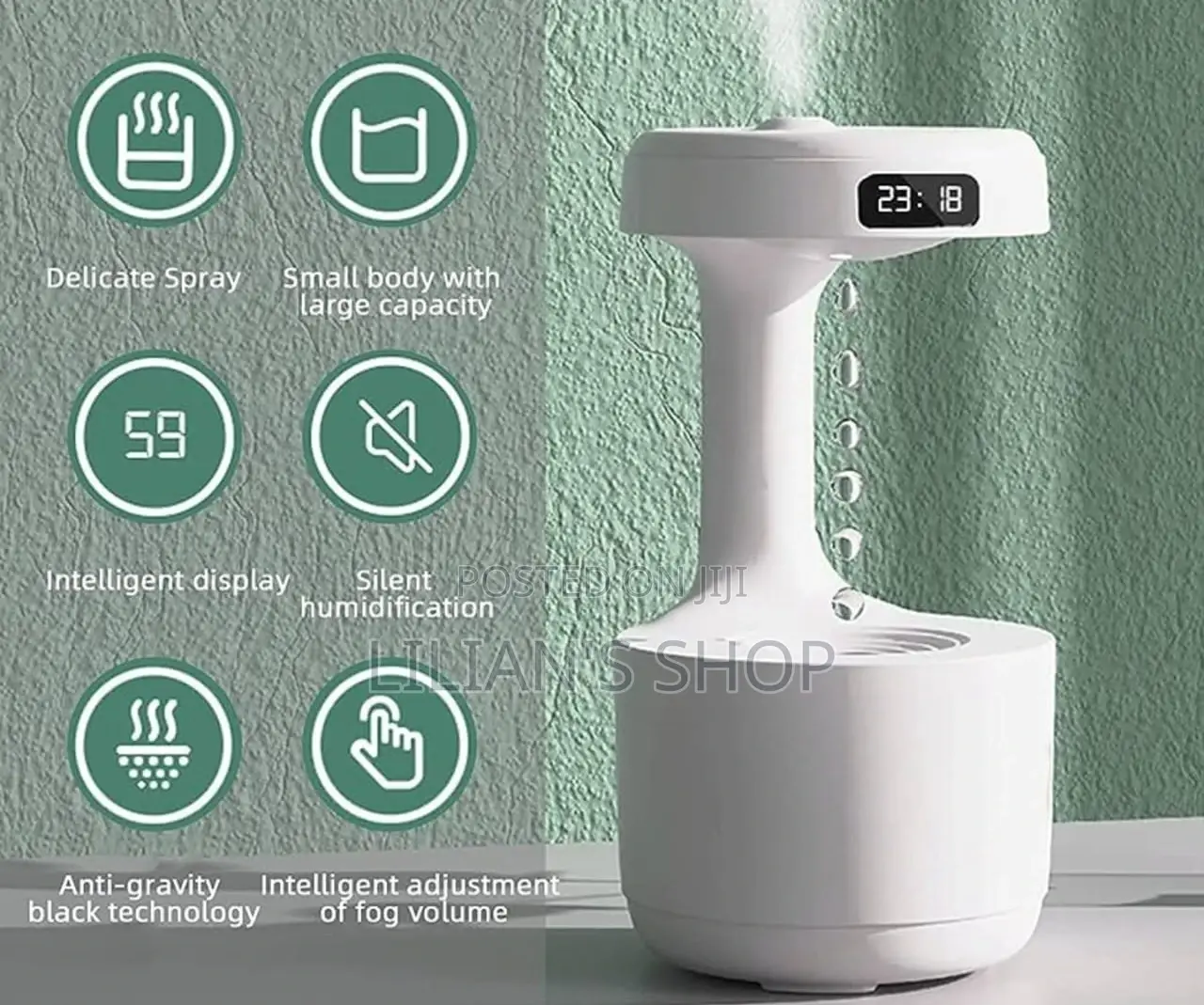 Anti Gravity Air Humidifier