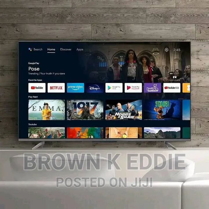 50' Toshiba UHD Frameless Smart TVS Available