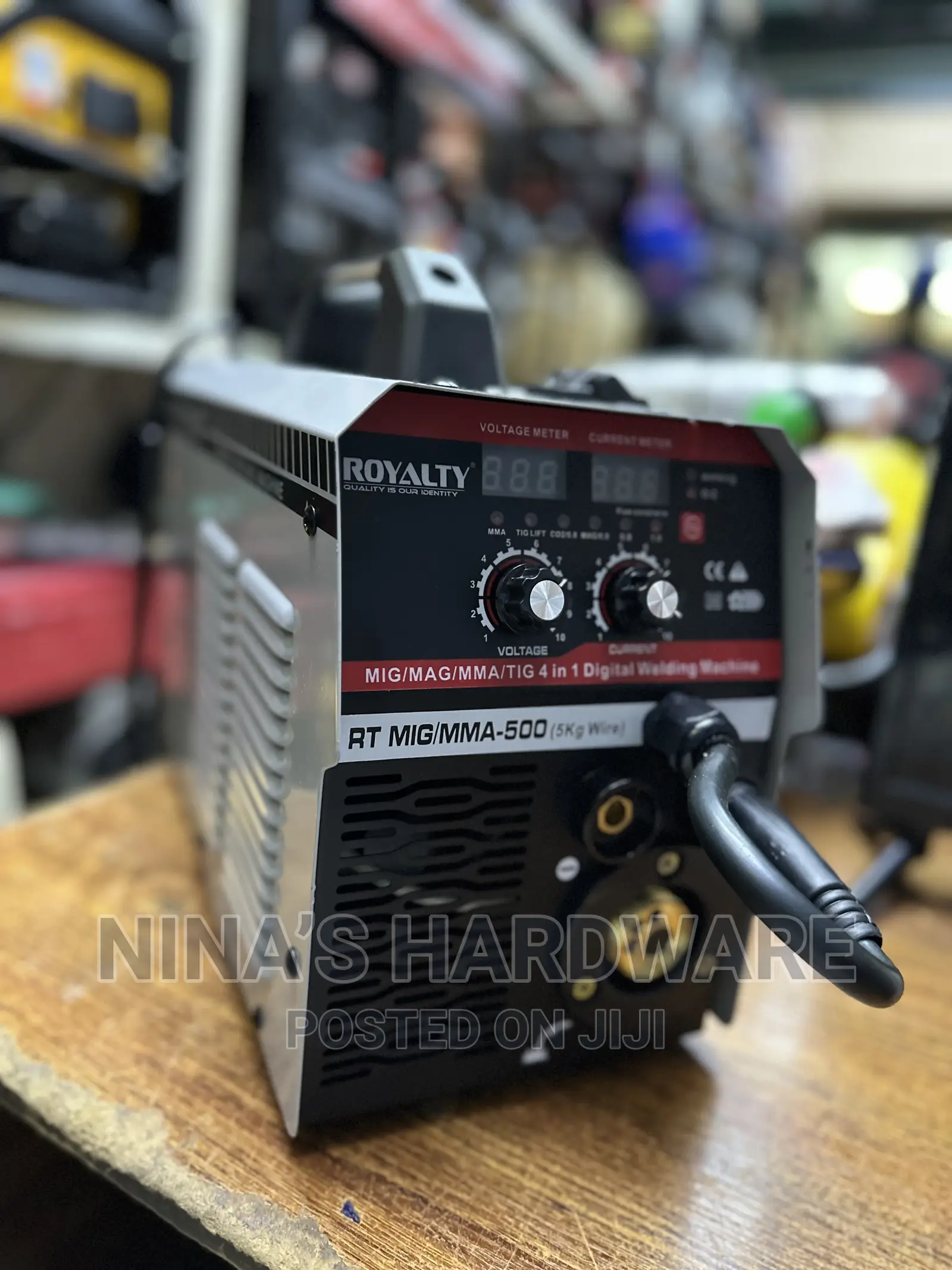 Welding Machine 500. MIG/MAG/MMA/Tig4in1 Digital Welding