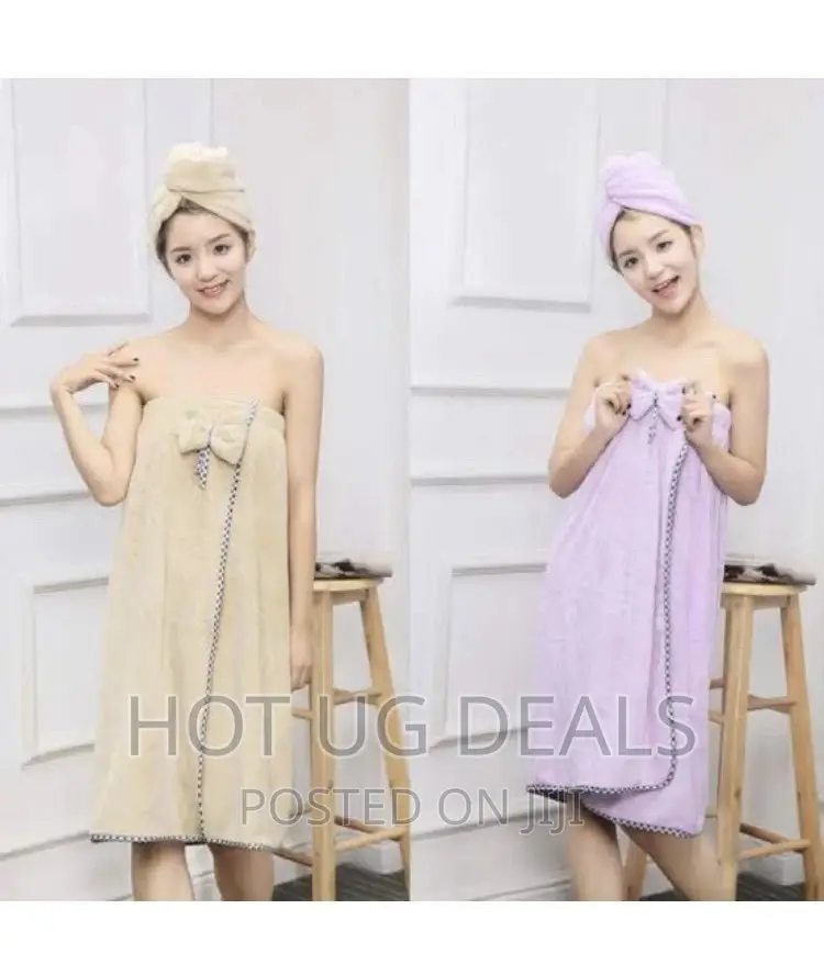 Three Piece Skirt Towel -Head Wrap, Skirt Towel, Face Towel
