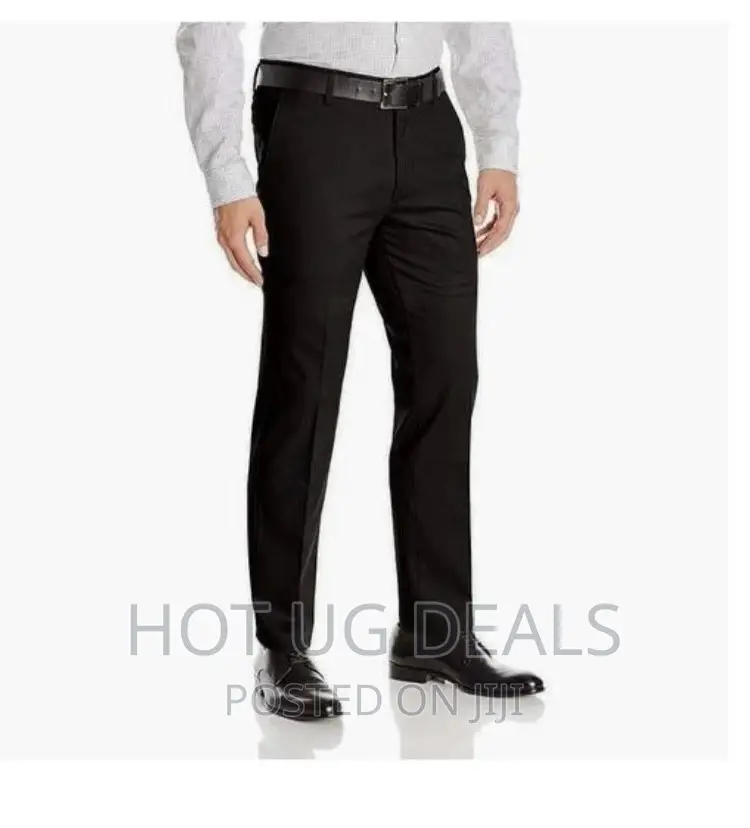 3pack of Men's Formal Trousers - Black,Grey Navy Blue