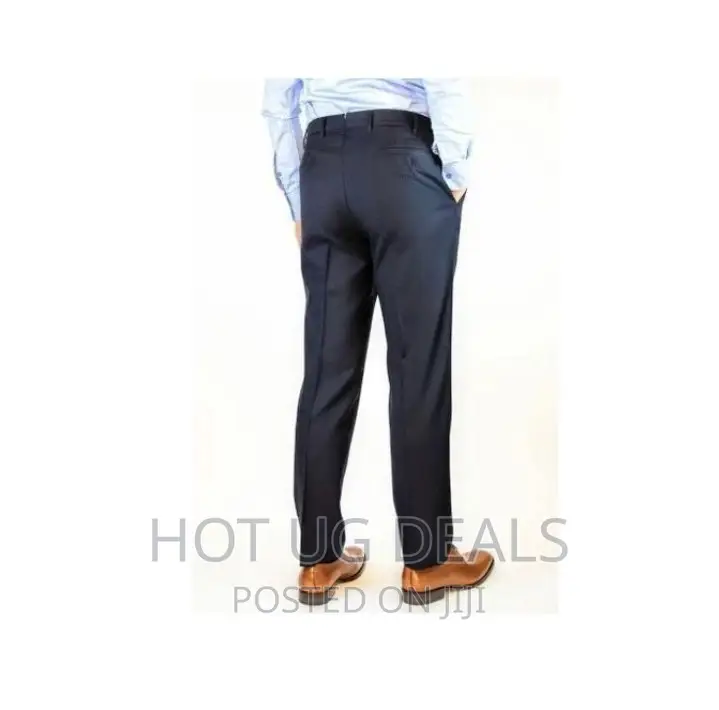 3pack of Men's Formal Trousers - Black,Grey Navy Blue