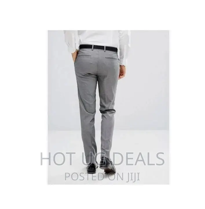 3pack of Men's Formal Trousers - Black,Grey Navy Blue