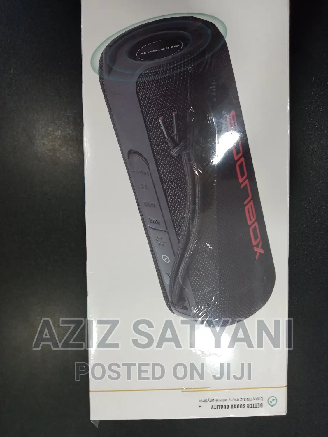 Soonbox Wireless Waterproof Portble Blu 20 Hours Playtime